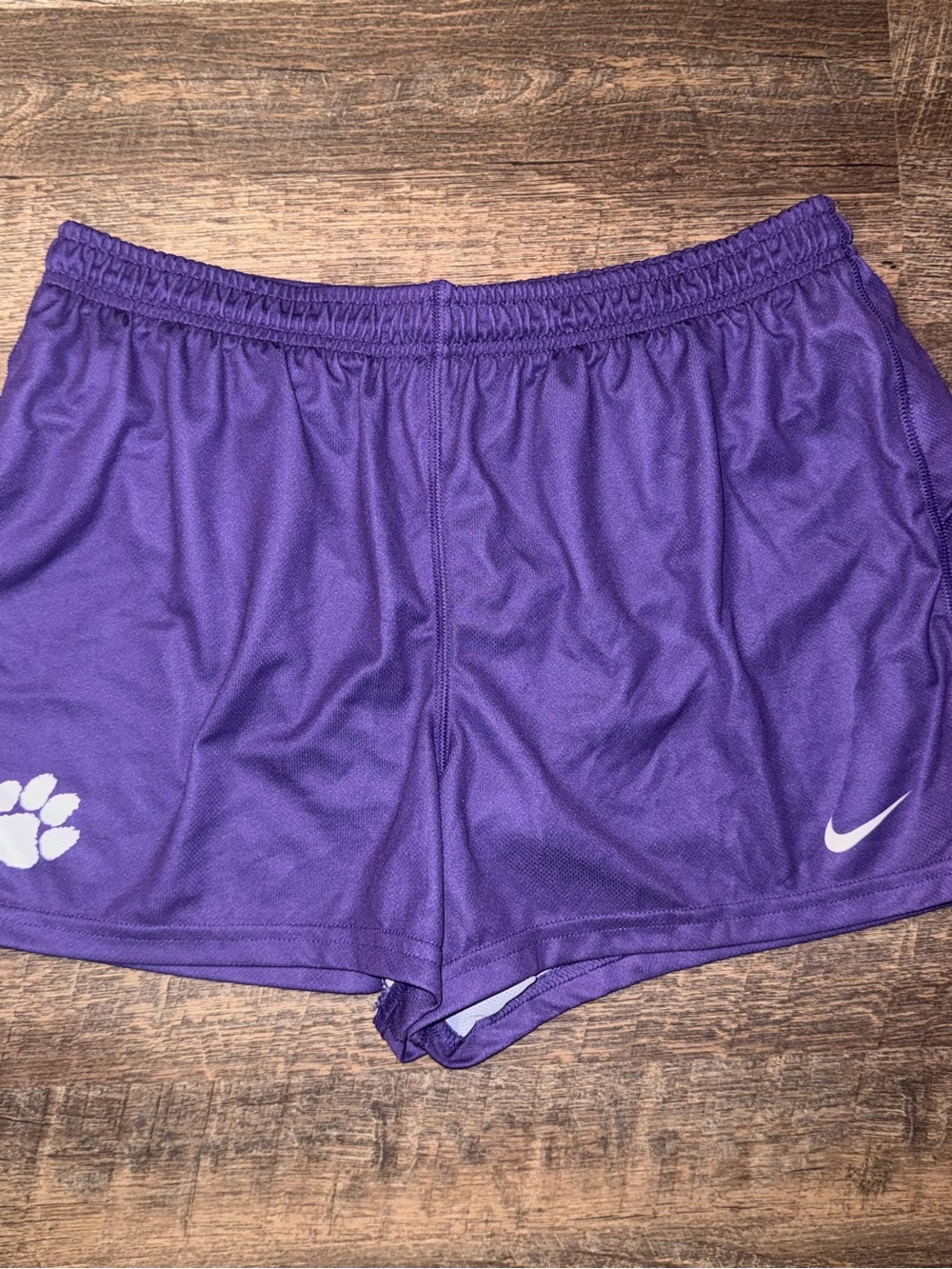 Nike Clemson Purple/ White Athletic Shorts Women’s Size XL